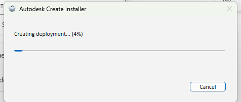 Autodesk executable creating installer