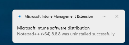 Allow Users to Uninstall Applications from the Company Portal via ...